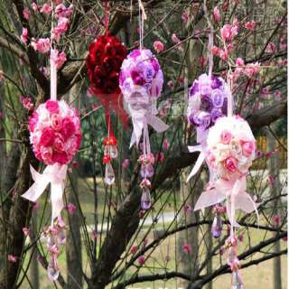 Silk Rose Wedding Flower Kissing Ball Arch Decoration  