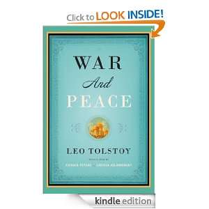 War and Peace Leo Tolstoy, Richard Pevear, Larissa Volokhonsky 