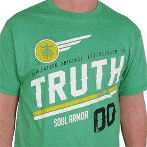  Truth Soul Armor Alumni T Shirt   Small/Heather Green 