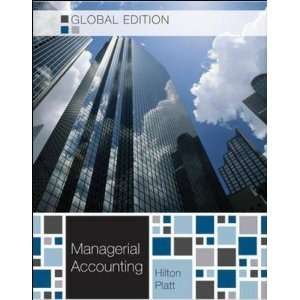 Managerial Accounting by Ronald W. Hilton 9E (G) 9780078110917  