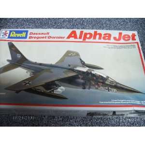 Alpha Jet 172 Sclae Model By Revell made in 1984