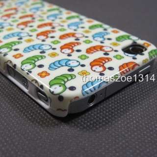 New Cute Lovely Caterpillar Hard Back Case Cover Protector For Apple 