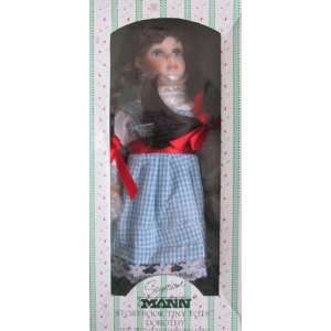   DOROTHY Doll   Hand Painted Porcelain LIMITED EDITION Story Book Tiny