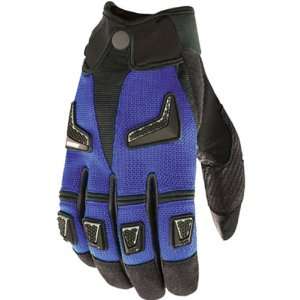 Joe Rocket Hybrid Mens Leather Sports Bike Motorcycle Gloves   Blue 
