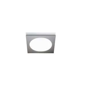   Grok Collection   Ska Ceiling /Wall Mount   Grey Texture   Optic Glass
