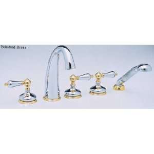 Altmans Montgomery Collection Deck Mounted Tub Filler With Hand Shower 