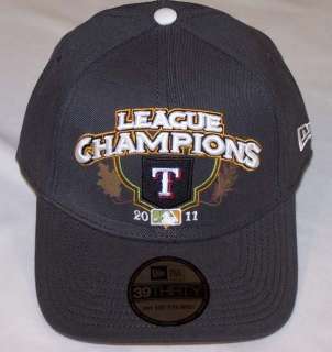 Texas Rangers New Era 2011 ALCS Champions World Series Locker Room Hat 