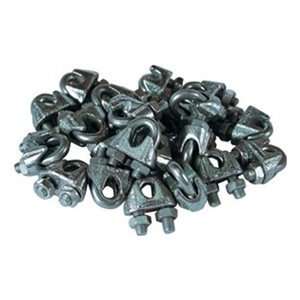  1 Galvanized Malleable Wire Rope Clips, Pack of 10