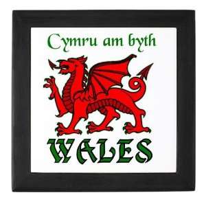  Cymru am byth Flag Keepsake Box by  Baby