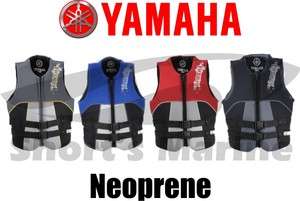 Brand New Yamaha Waverunner Neoprene Life Jacket Vest PFD  