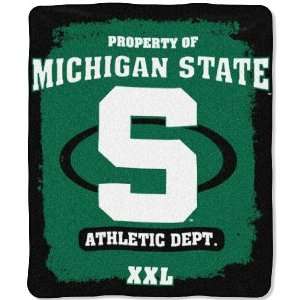  Michigan State Spartans Raschel Fleece