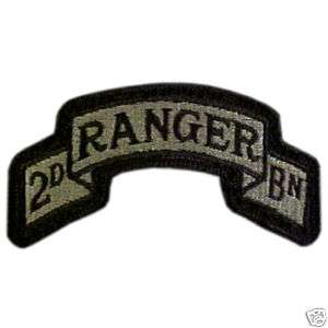 US Army ACU 2nd Ranger Battalion Scroll    