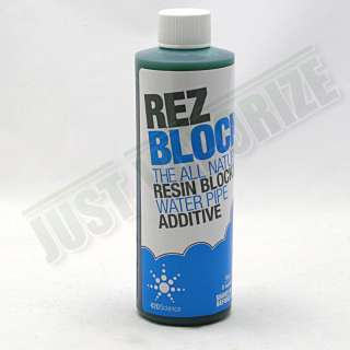 New Rez Block Resin Blocking Water Pipe Additive 420 Science Medium 
