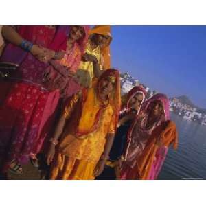  Women at the Annual Hindu Pilgrimage to Holy Pushkar Lake 