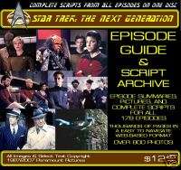 Star Trek TNG Episode Guide/Script Archive CD  
