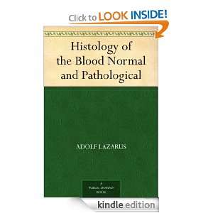  Pathological Adolf Lazarus, Paul Ehrlich  Kindle Store