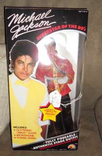 Doll 1984 LJN Michael Jackson Music Awards DOLL 11 in Box  