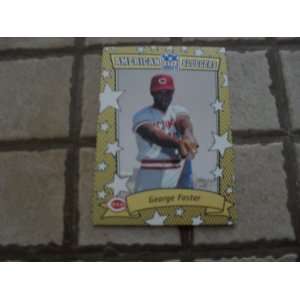 2002 Topps American Pie American Sluggers Gold George Foster #As gf 