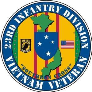  United States Army 23rd Infantry Division Vietnam Veteran 