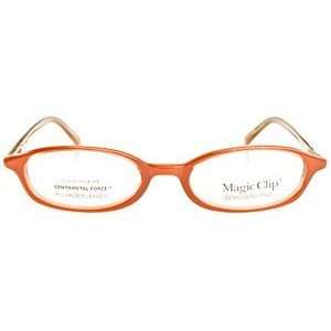  Magic Clip M 268 Russet Brown Eyeglasses Health 
