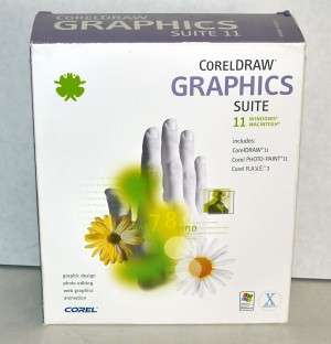 CorelDraw Corel Draw GRAPHICS SUITE 11 for Mac and Windows PN 