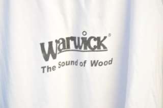 WARWICK Bass Guitar The Sound of Wood T Shirt / Baseball Tee JAMES 