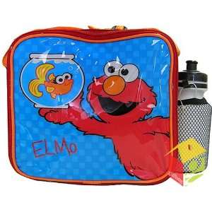  Sesame Street Elmo Soft Lunchbox Kit with Sport Bottle 