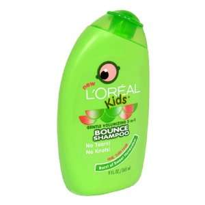 Oreal Kids Gentle Volumizing 2 in 1 Bounce Shampoo for Fine, Thin Hair 