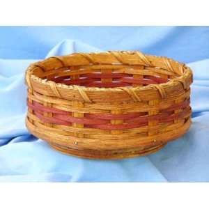 Handmade Amish Basket 8  Lazy Susan Basket (EM22)