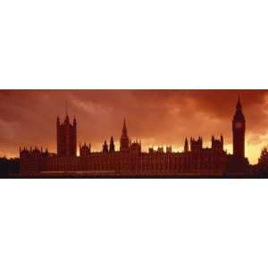  Sundown Houses of Parliament London England by Panoramic 