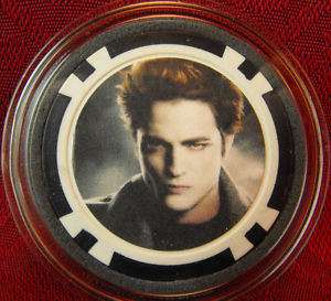 Edward Cullen, Twilight POKER CHIP CARD GUARD  