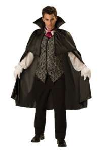 Adult Midnight Vampire Male Halloween Costume Size XL  