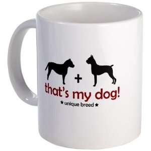  Pit Bull AmStaff/Boxer Pets Mug by  Kitchen 