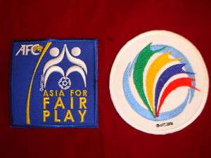 AFC ASIAN CUP 2007 PATCH + FAIR PLAY PATCH SET Official  