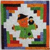 Scarecrow Wall Hanging or Pillow Top Quilt Pattern  