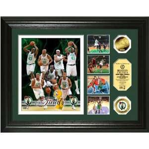   2008 NBA Finals 24KT Gold Coin Highlight Photo Mint