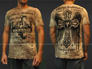 Affliction 2011 Best Sellers XL Tee T Shirt NEW Designs Styles MMA X 