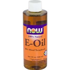  Now Vitamin E Oil 80% Mixed Tocopherols, 4 Ounce Health 