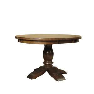 Orient Express Buster 42 Round Pedestal Dining Table