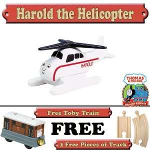  Harold the Helicopter from Thomas The Tank Engine Wooden Train Set 