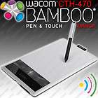 wacom bamboo manga pen touch tablet cth 470 3g 3rd