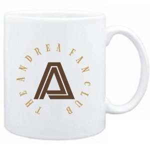  Mug White  The Andrea fan club  Male Names Sports 