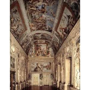   name The Galleria Farnese, By Carracci Annibale 