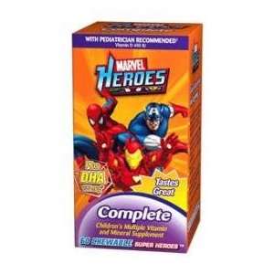  Spiderman Complete Kids Marvel Chewable Tablets (3 Comics 