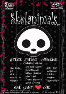 The designs were inspired by the Skelanimals brand but 100% original 