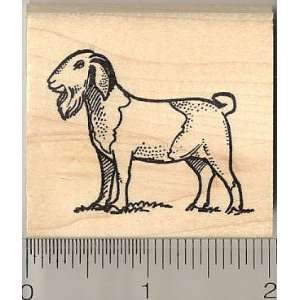  Boer Goat Rubber Stamp Arts, Crafts & Sewing