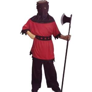  Executioner Henchman with Hood Costume Child Size L Large 