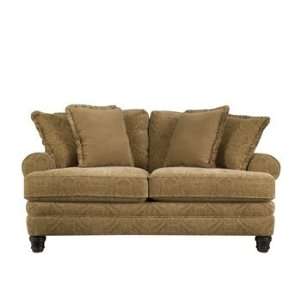  Savannah Caramel Chenille Loveseat