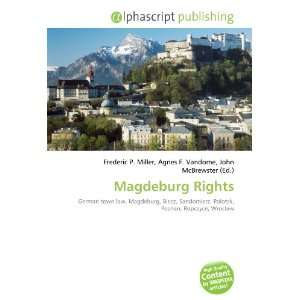  Magdeburg Rights (9786133741058) Books