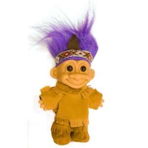  My Lucky Troll Indian Troll Doll (Purple Hair) Toys 